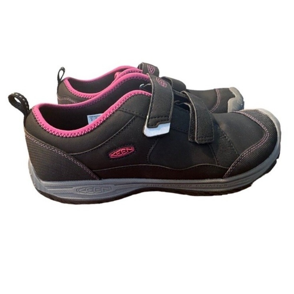 Keen Speed Hound Shoes Black Pink Hiking Sneaker Sz 7 Big Girl Womens NEW 39 EU